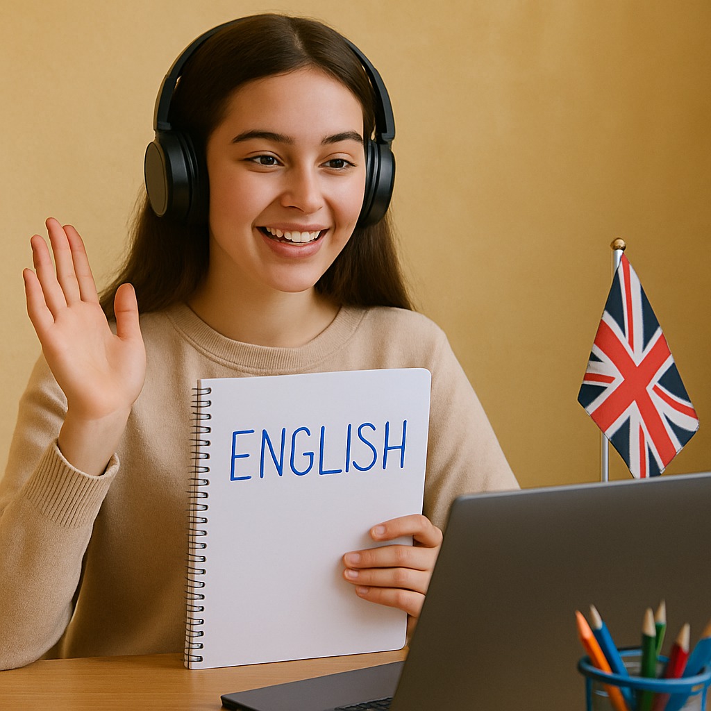 Adolescentes aprendiendo inglés